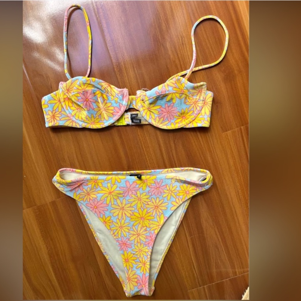 Triangl Floral Bikini Set